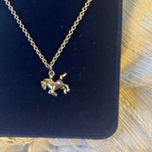 Montana silversmiths necklace horse mustang pendant new retail $30